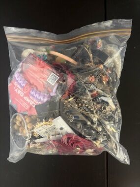 Mystery Costume Jewelry Bundle – Mixed Necklaces, Bracelets, Earrings & Watches